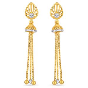 kano ke earrings gold