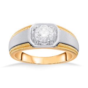 Buy 18 Karat Gold & Diamond Ring