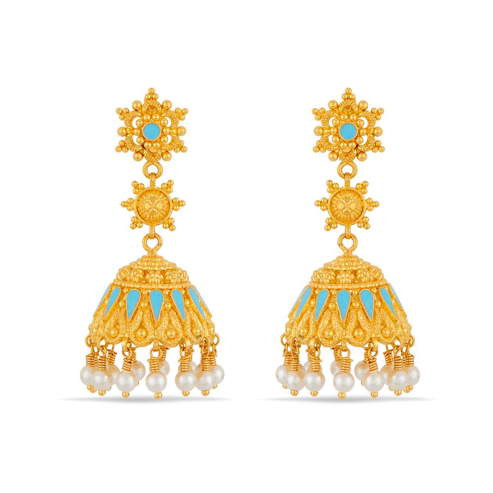 Buy 22 Karat Gold Earrings