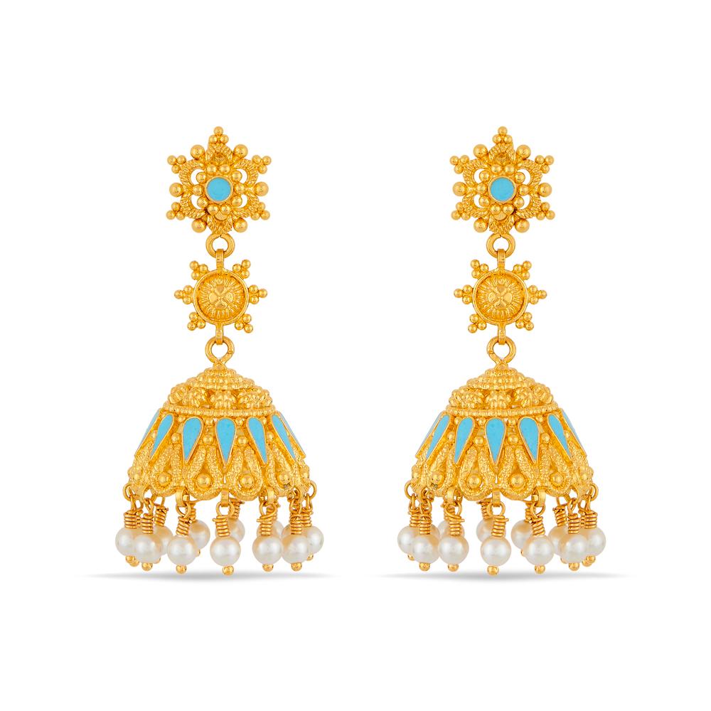 Buy 22 Karat Gold Earrings