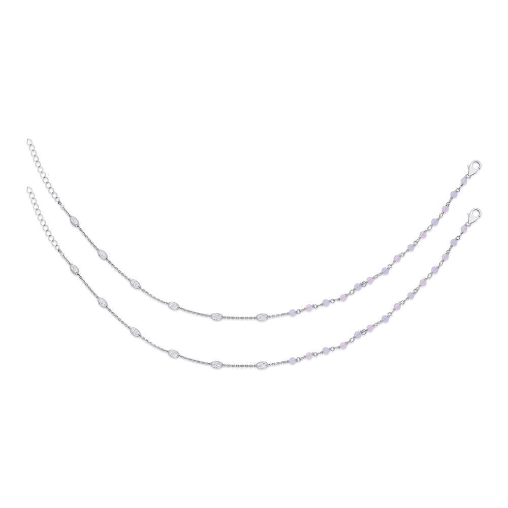 Buy Delicate DaintySilver Anklet Set