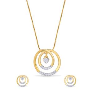 Buy Endless Love Diamond Pendant Set