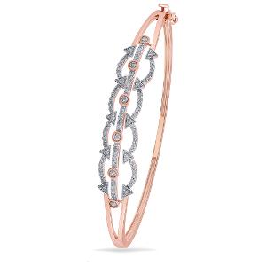 Buy 14 Karat Gold & Diamond Bracelet