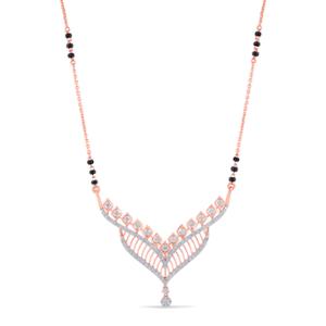 Buy 18 Karat Gold & Diamond Mangalsutra