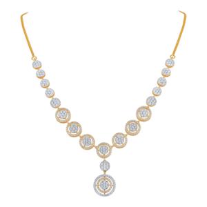 Buy 18 Karat Gold & Diamond Necklace