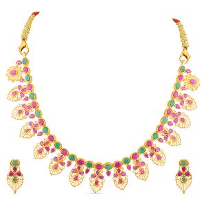 Buy 22 Karat Gold Necklace Set