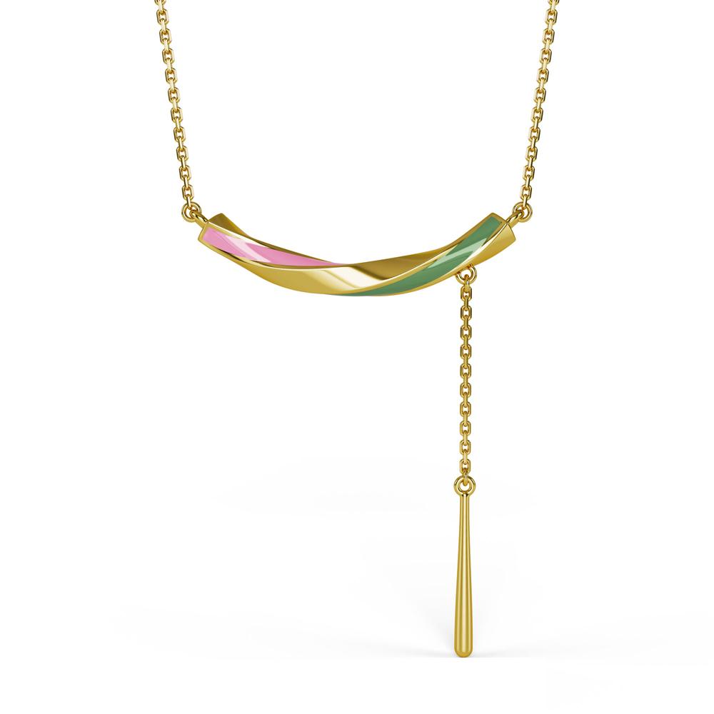 Buy The Edgy Helix Necklace