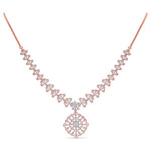 Buy 14 Karat Gold & Diamond Necklace