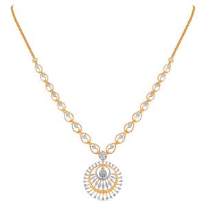 Buy 14 Karat Gold & Diamond Necklace