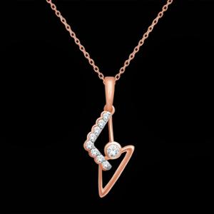 Buy 14 Karat Gold & Diamond Pendant