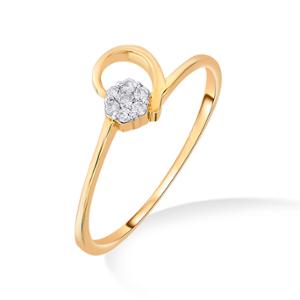 Buy 14 Karat Gold & Diamond Ring