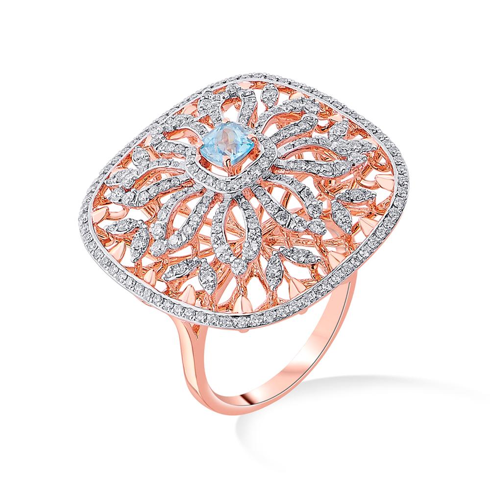 Buy 18 Karat Gold & Diamond Ring