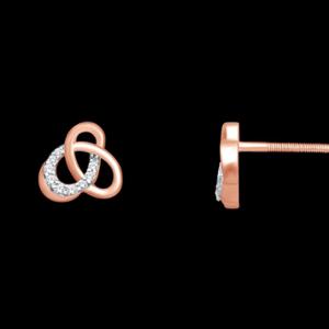 Buy 14 Karat Gold & Diamond Earrings