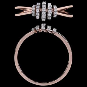 Buy 18 Karat Gold & Diamond Ring