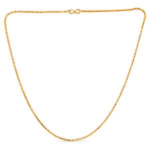 Buy 22 Karat Gold Chain For Unisex