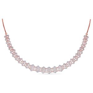 Buy 14 Karat Gold & Diamond Necklace