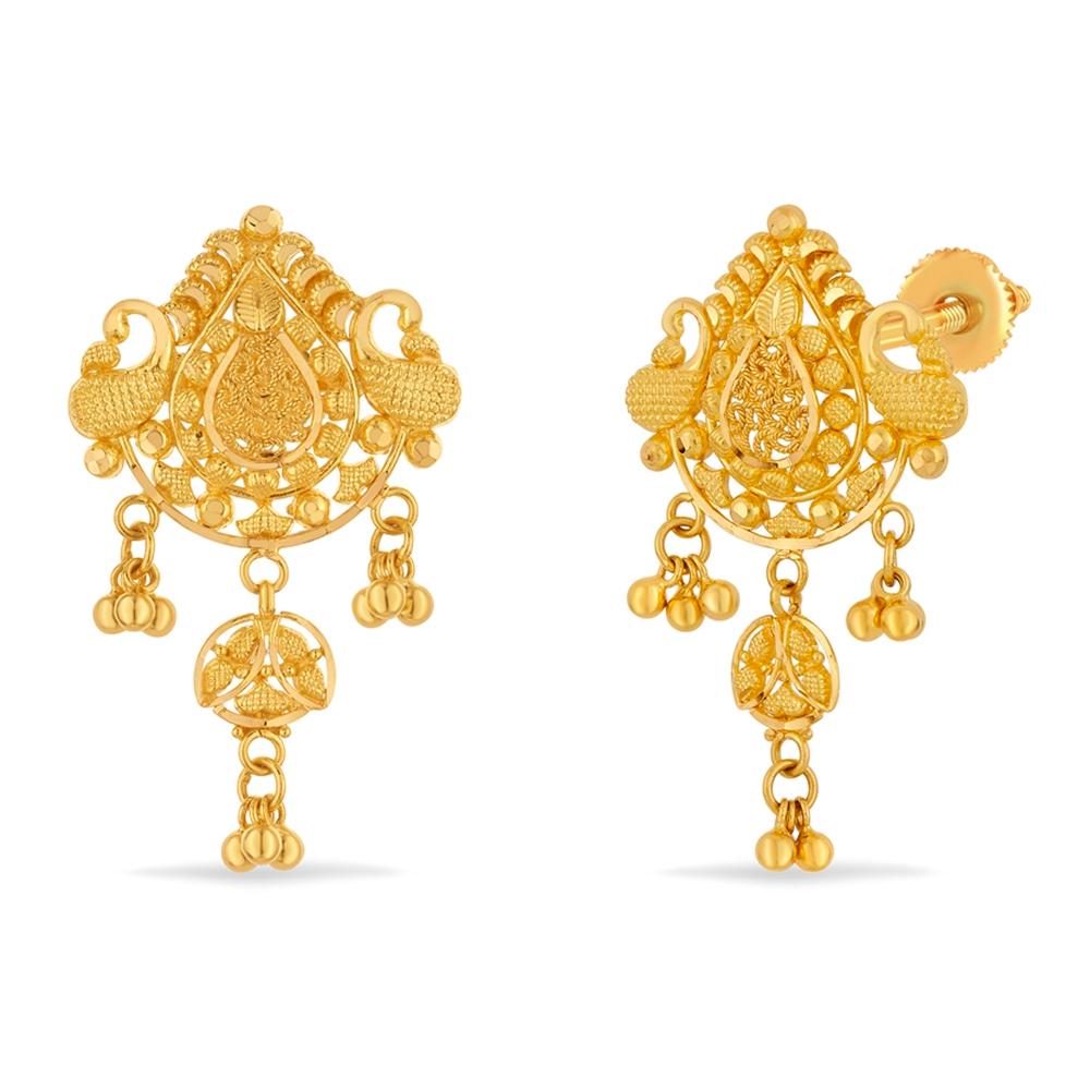 Buy 22 Karat Gold Earrings