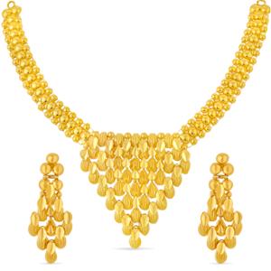 Buy 22 Karat Gold Necklace Set
