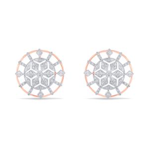 Buy 18 Karat Gold & Diamond Earrings