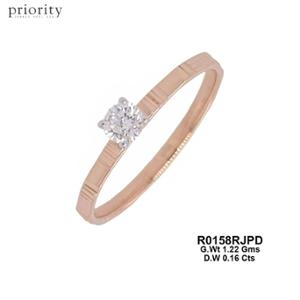 Buy 18 Karat Gold & Diamond Ring