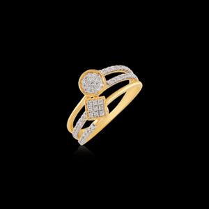 Buy 18 Karat Gold & Diamond Ring