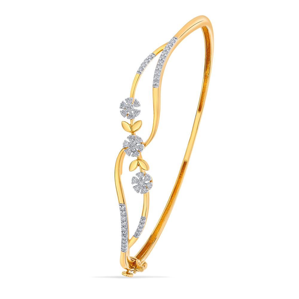 Buy 18 Karat Gold & Diamond Bracelet