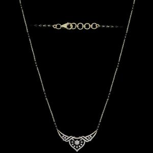 Buy 18 Karat Gold & Diamond Mangalsutra