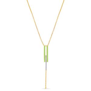 Buy The Pistazie Y shape Necklace