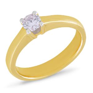 Buy 18 Karat Gold & Diamond Ring