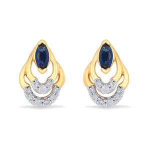 Buy Sparkle Blue Stud Earrings