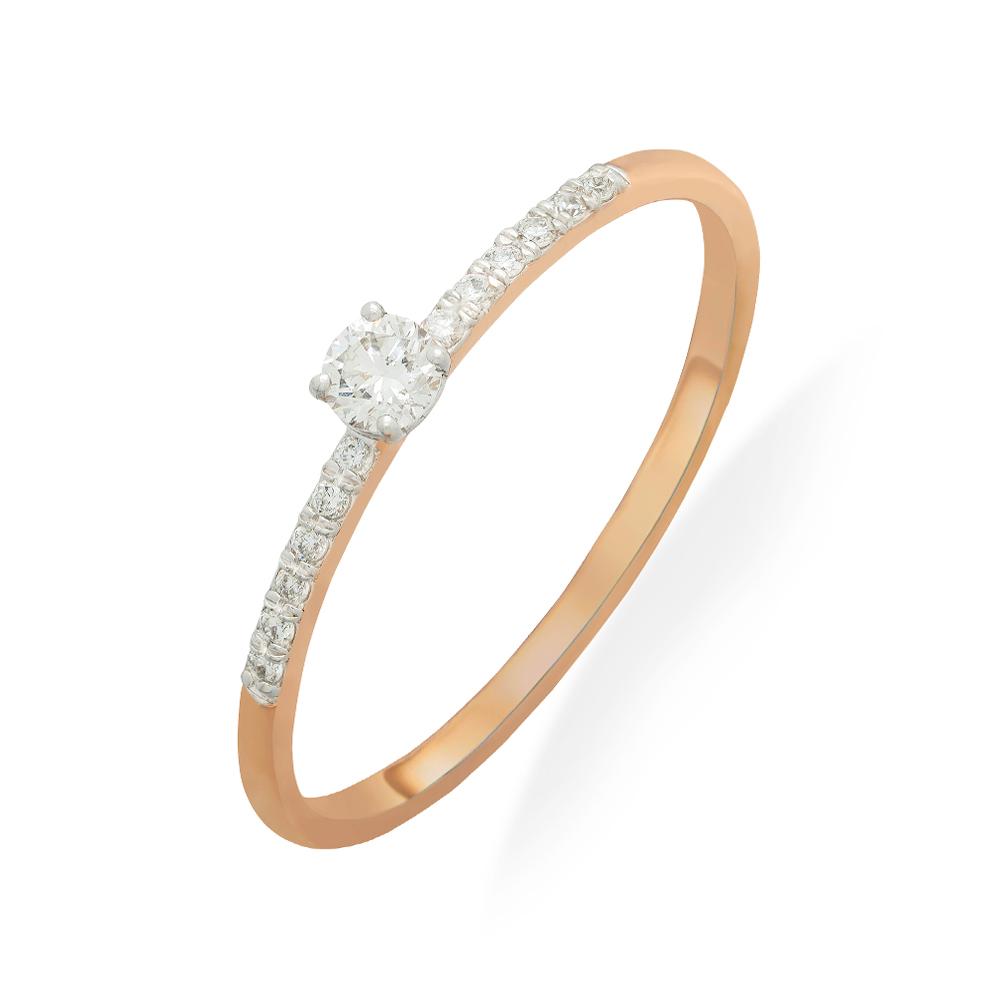 Buy 14 Karat Gold & Diamond Ring