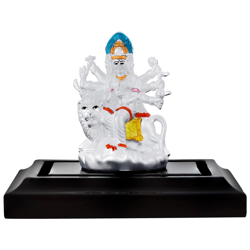 Buy Goddess Durga Silver Idol