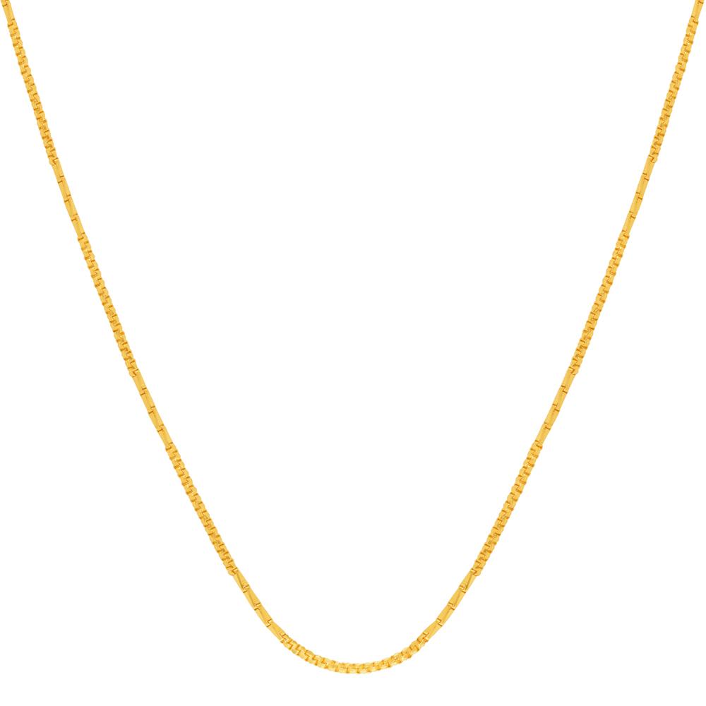 22 Karat Gold Chain For Unisex | Gold - Reliance Jewels