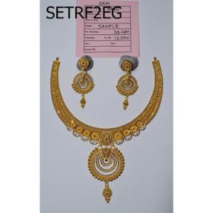 Buy 22 Karat Gold Necklace Set