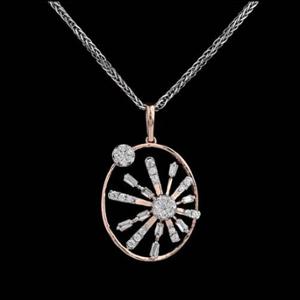 Buy 14 Karat Gold & Diamond Pendant