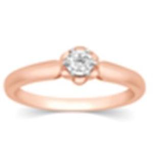 Buy 14 Karat Gold & Diamond Ring