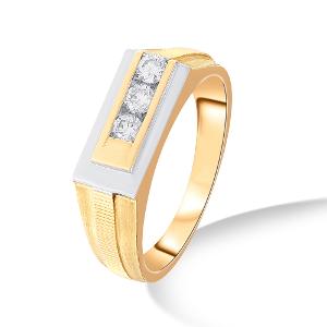 Buy 14 Karat Gold & Diamond Ring