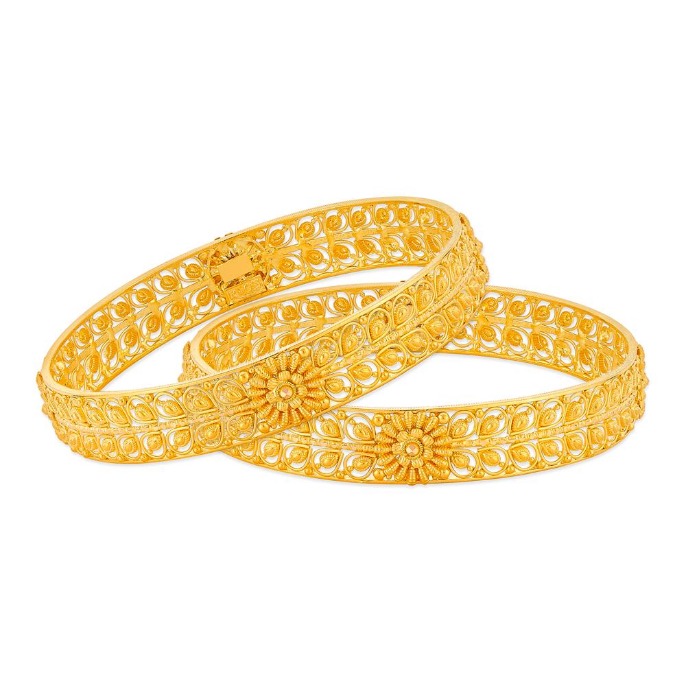 Buy 22 Karat Gold Bangles