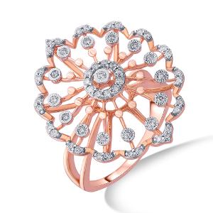 Buy 18 Karat Gold & Diamond Ring