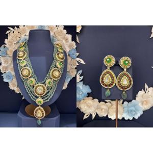 Buy 18 Karat Gold & Diamond Necklace Set