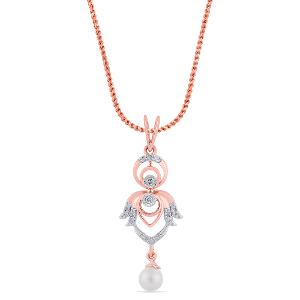 Buy 14 Karat Gold & Diamond Pendant