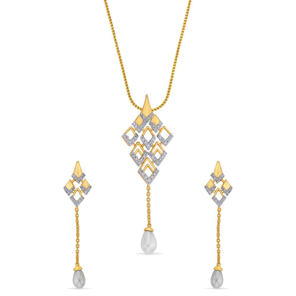 Buy Aoife Diamond Pendant Set