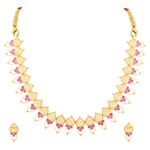 Buy 22 Karat Gold Necklace Set