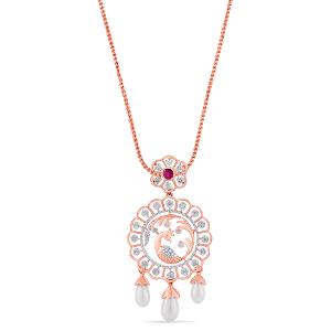 Buy 14 Karat Gold & Diamond Pendant