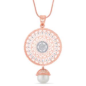 Buy 14 Karat Gold & Diamond Pendant
