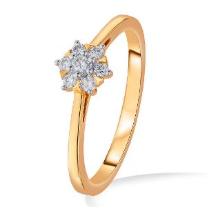 Buy 18 Karat Gold & Diamond Ring