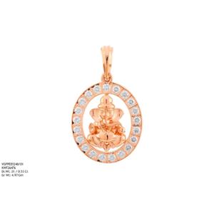 Buy 22 Karat Gold & Diamond Pendant