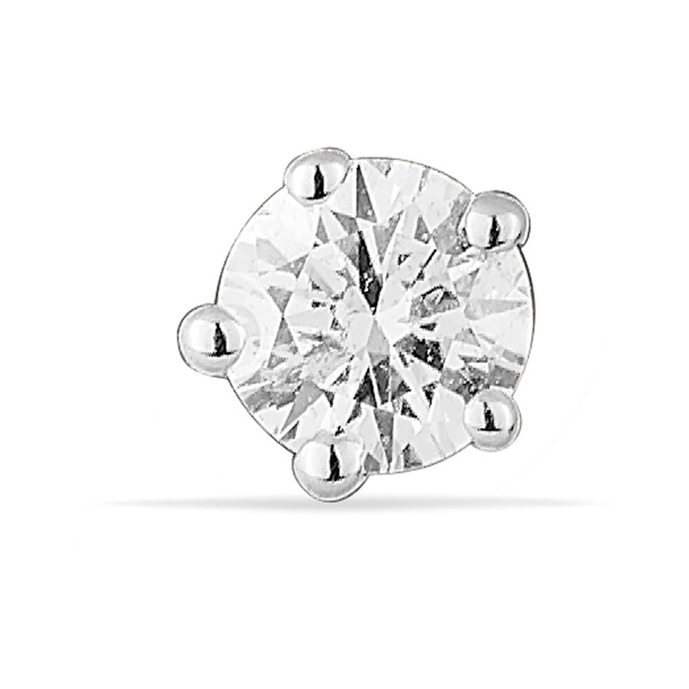 Buy 14 Karat Gold & Diamond Nose Pin