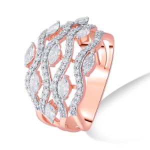 Buy 14 Karat Gold & Diamond Ring