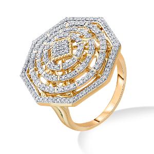 Buy 14 Karat Gold & Diamond Ring